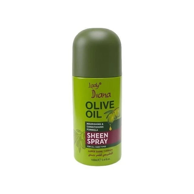 Lady Diana Hair Olive Sheen Spray 100Ml